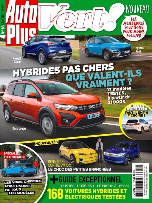 Title details for Auto Plus Vert by Editions Mondadori Axel Springer (EMAS) - Available